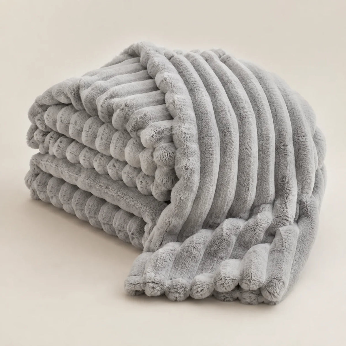 Throw Blanket High-Loft Plush & Dense Backing