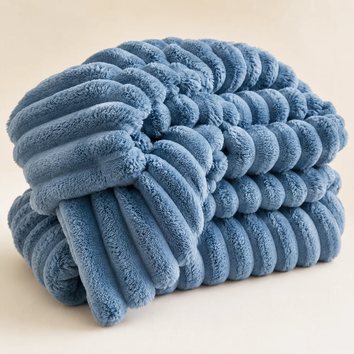 Throw Blanket High-Loft Plush & Dense Backing