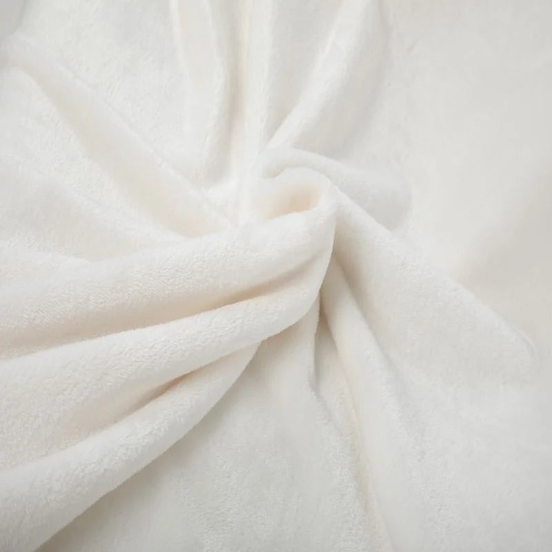 Throw Blanket Velvet Plush Machine Washable