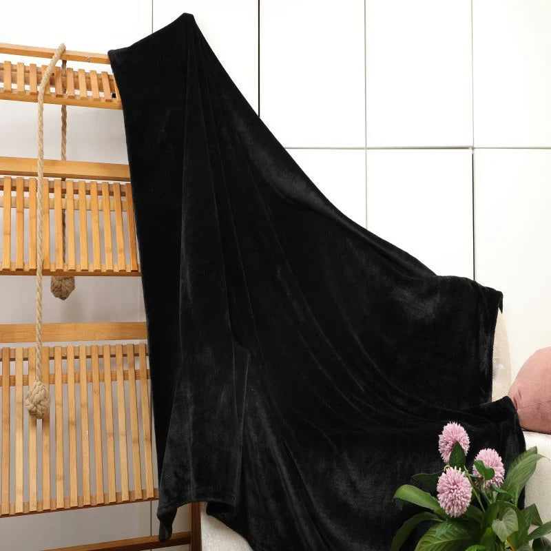 Throw Blanket Velvet Plush Machine Washable