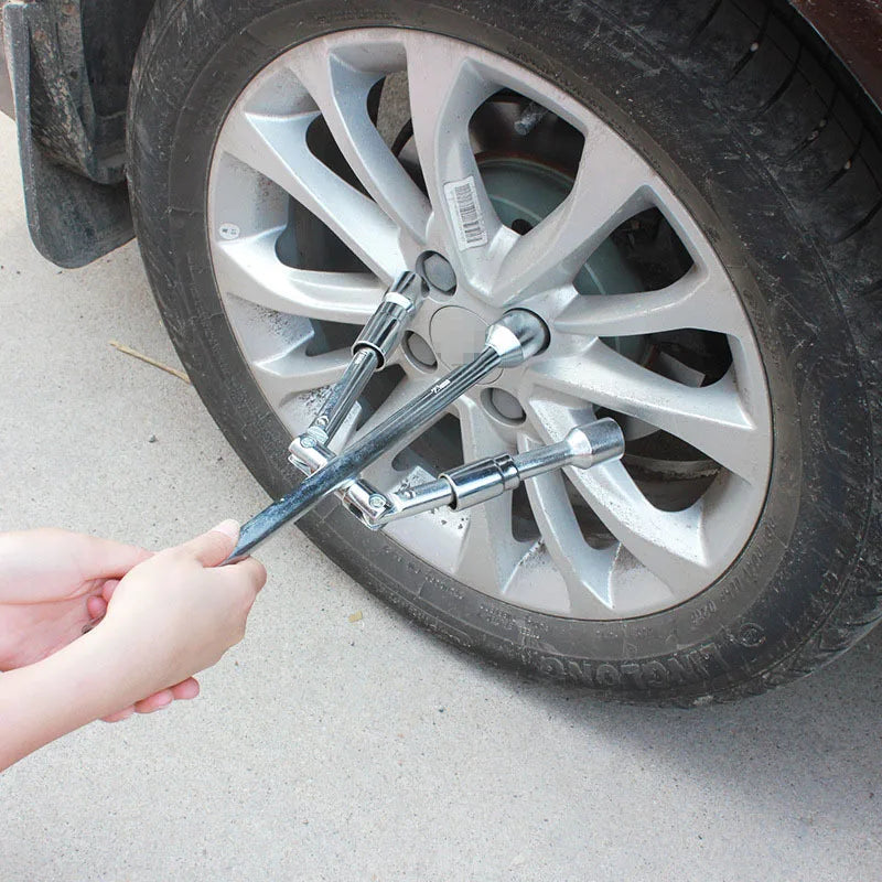 Tire Wrench Compact Lever Design 13.98-Inch