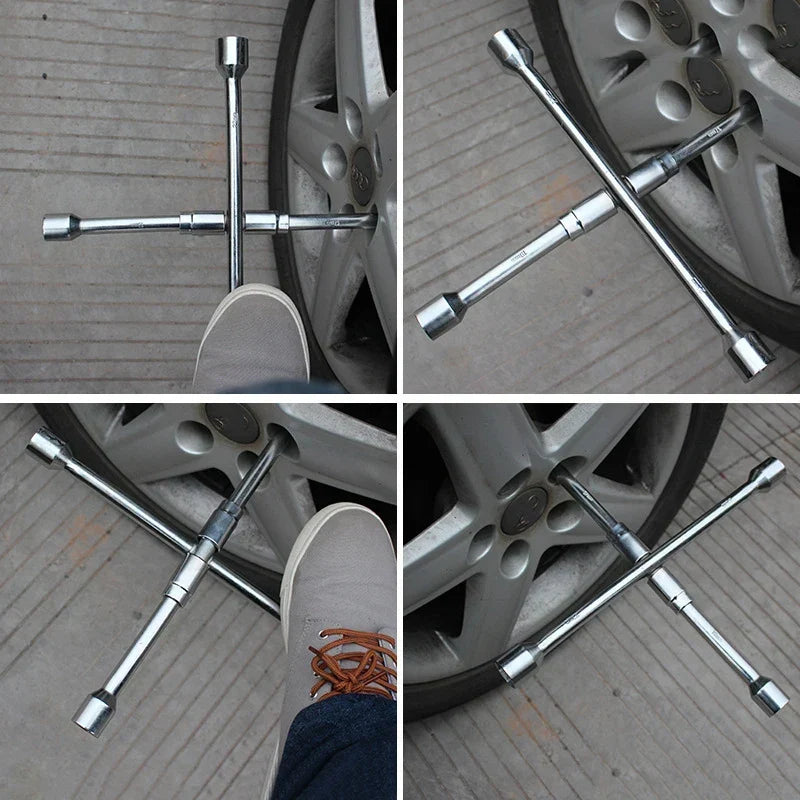 Tire Wrench Compact Lever Design 13.98-Inch