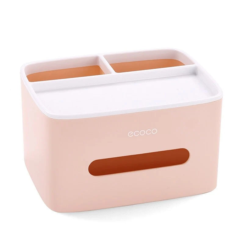 Tissue Dispenser With Phone Holder Dual-Function PP Design