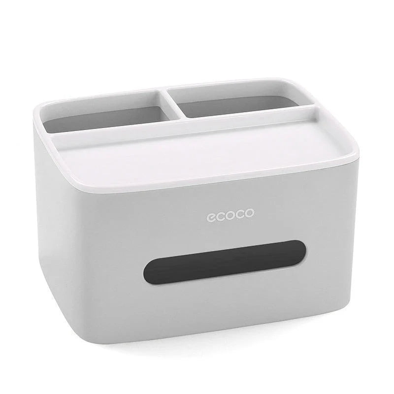 Tissue Dispenser With Phone Holder Dual-Function PP Design