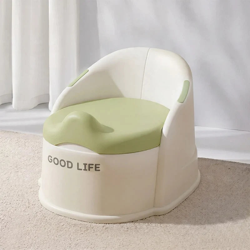 Toddler Potty Sofa-Style Stable Tip-Resistant Design Wipe-Clean Surface