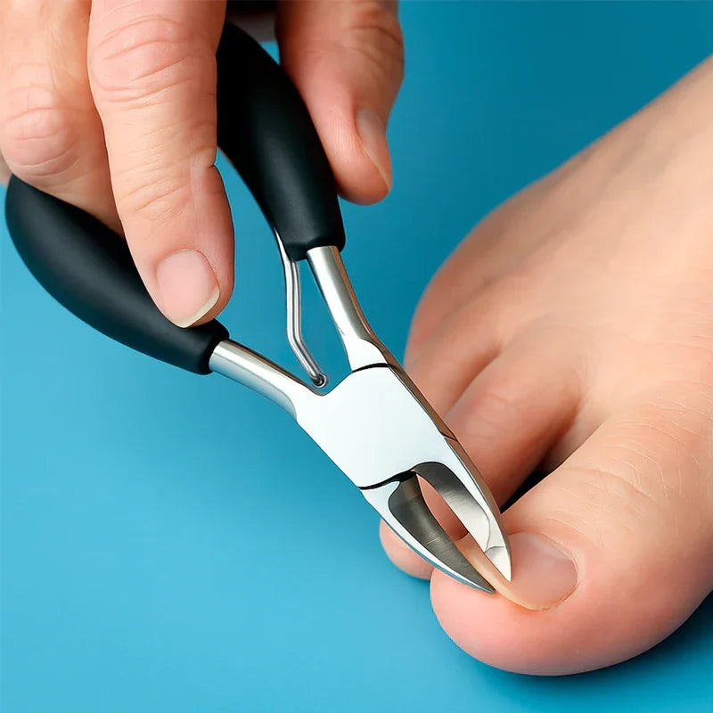 Toenail Clipper High Leverage Curved Stainless Steel