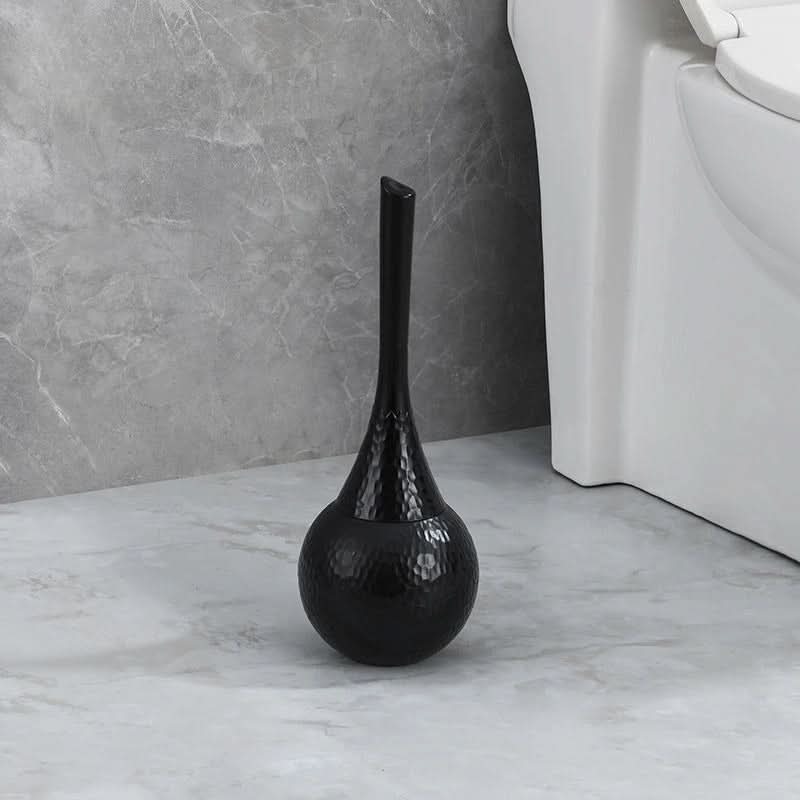 Toilet Brush Sculptural Design Rust-Free ABS Removable Head