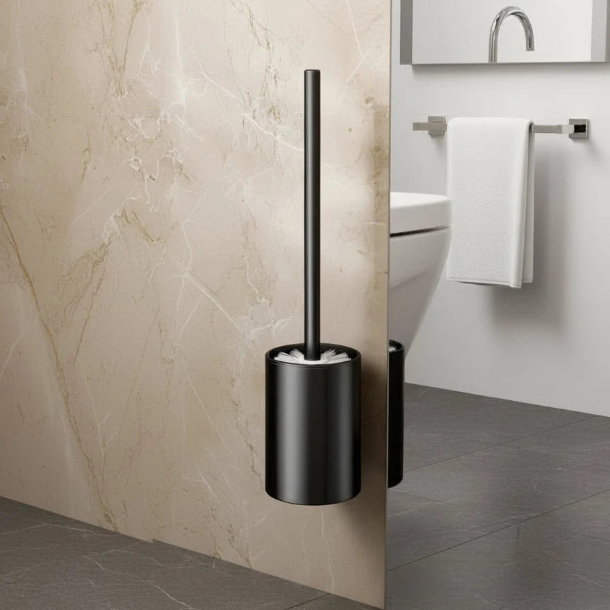 Toilet Brush and Holder Set Wall-Mounted No-Drill Aluminumաժողով