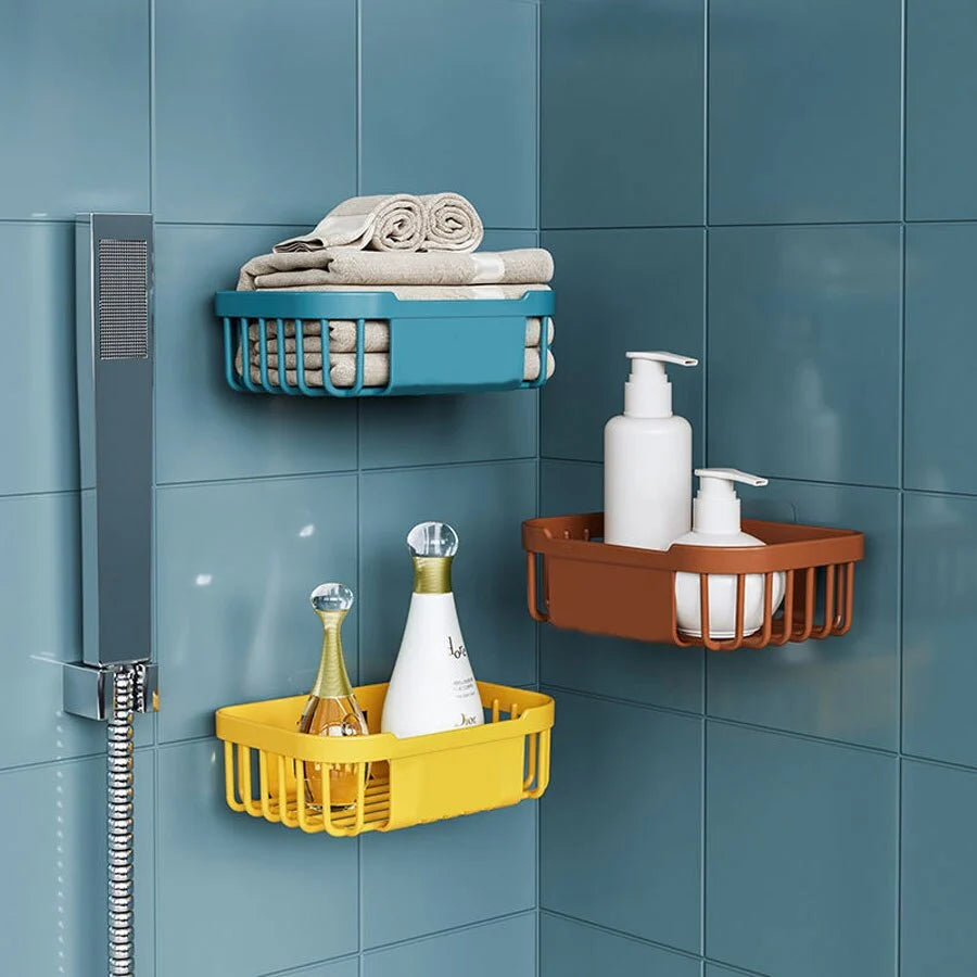 Toilet Paper Holder Enclosed Storage Holds 4 Rolls