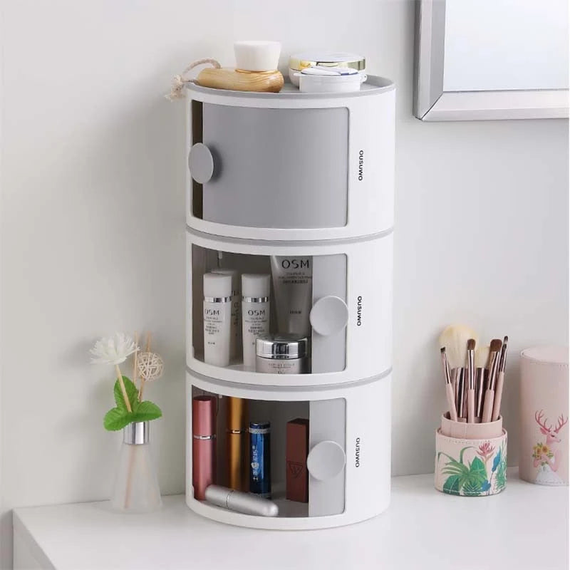 Toilet Paper Holder Shelf Waterproof Sliding Door