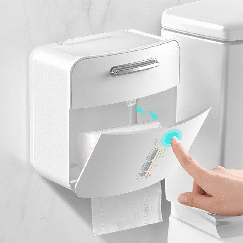 Toilet Paper Storage Rack ABS Top Shelf