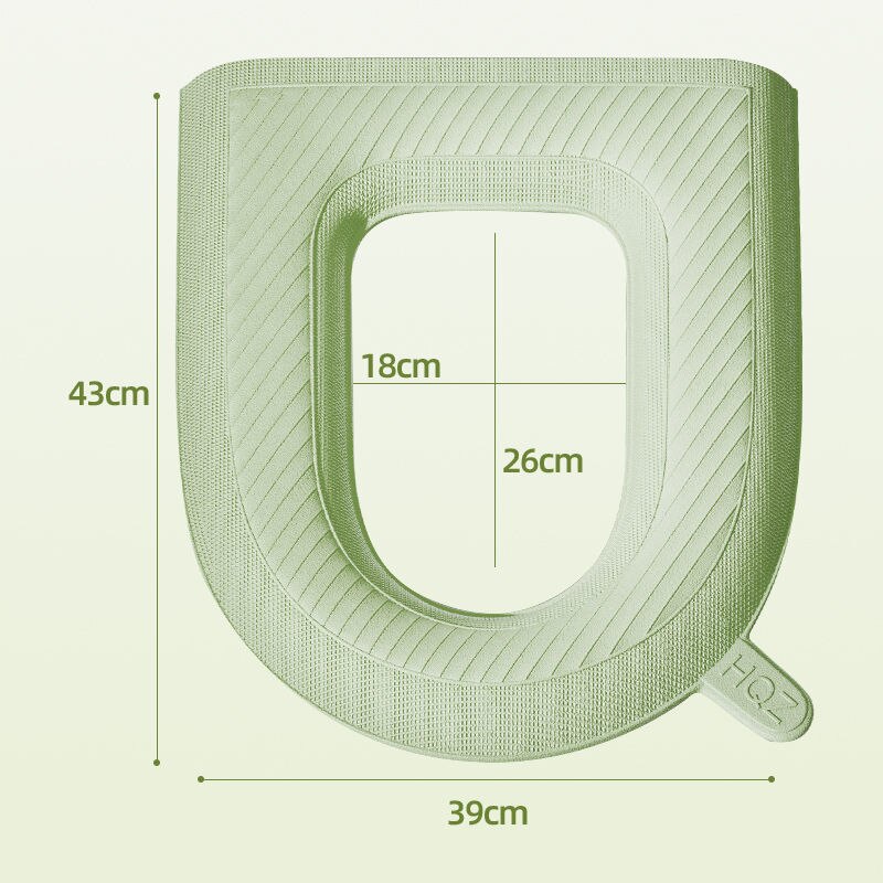 Toilet Seat Lifter Handle Hands-Free Waterproof EVA Reusable
