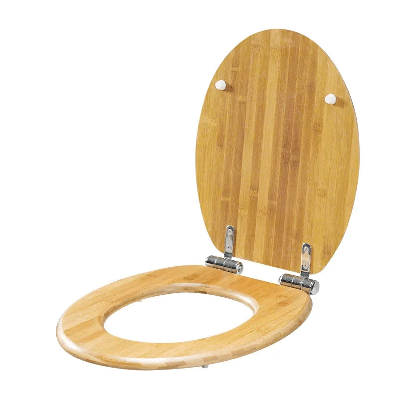 Toilet Seat Soft-Close Plywood With Zinc Alloy Hinges