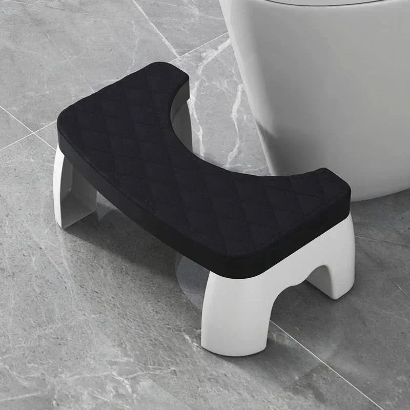 Toilet Stool Ergonomic Height Non-Slip Surface Compact Design