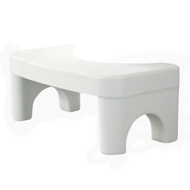 Toilet Stool U-Shaped Non-Slip Easy-Clean Plastic