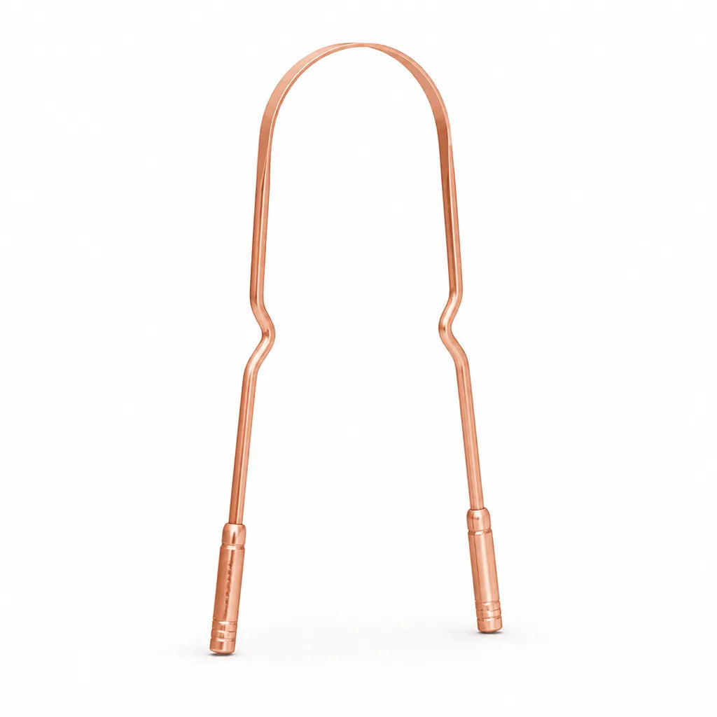 Tongue Scraper Ergonomic Double-Edged Stainless Steel