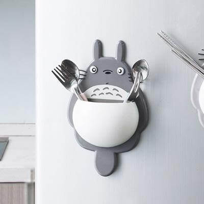 Toothbrush Holder Wall-Mounted Suction Space-Saving PP Construction