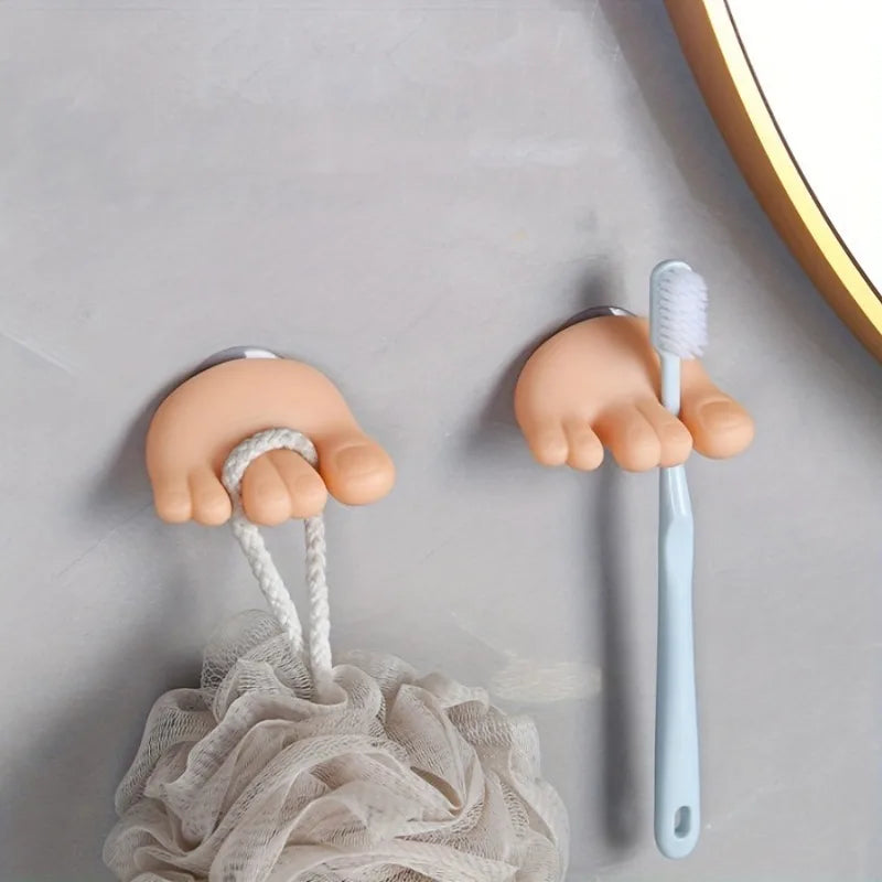 Toothbrush Holder Wall-Mounted Ventilated Set of 2