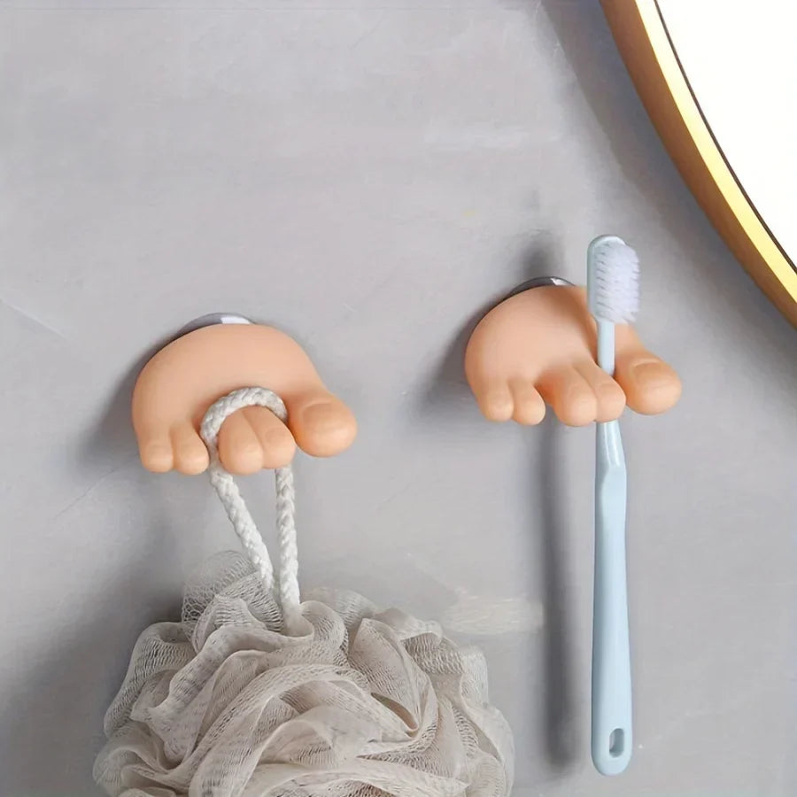 Toothbrush Holder Wall-Mounted Ventilated Set of 2