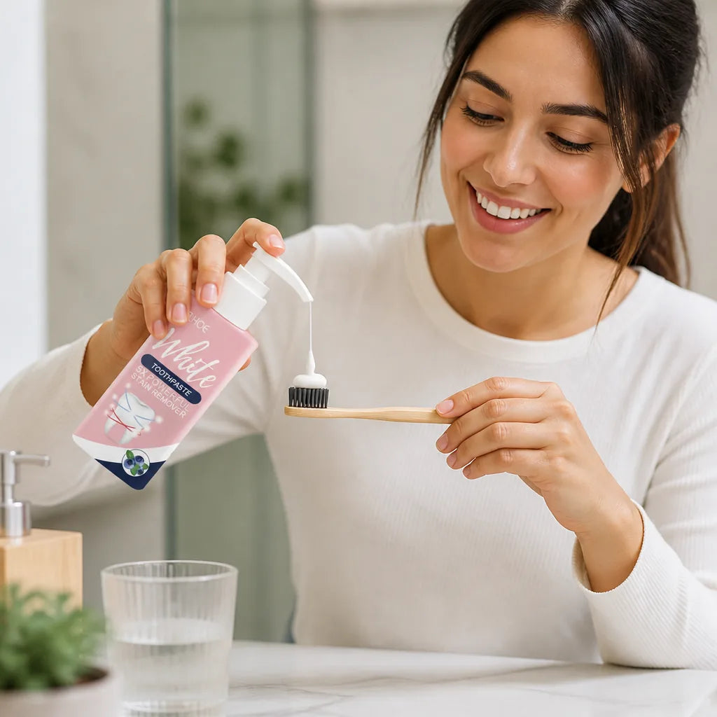 Toothpaste Baking Soda & Herbal Extracts Fluoride-Free