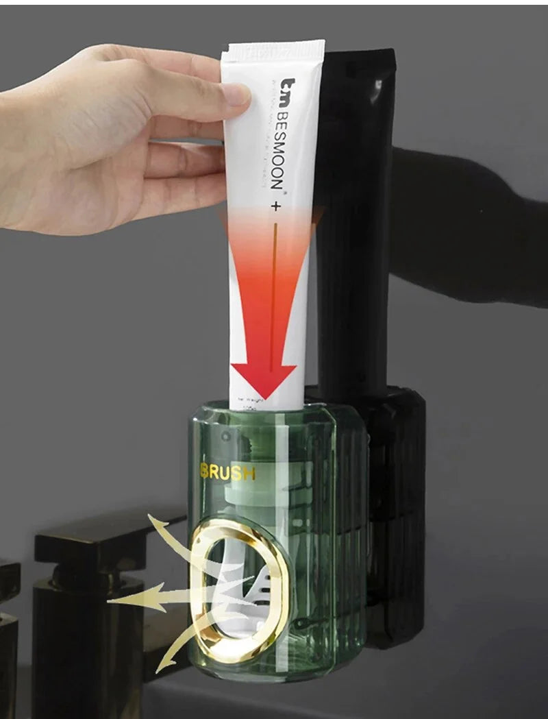 Toothpaste Squeezer Removable Washable Perforation-Free Installation