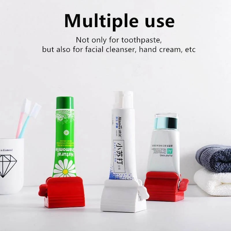 Toothpaste Tube Squeezer Manual Reusable Plastic