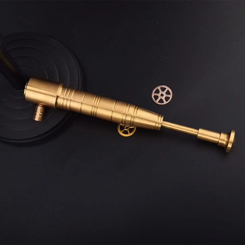 Torch Lighter Adjustable Flame Refillable Brass