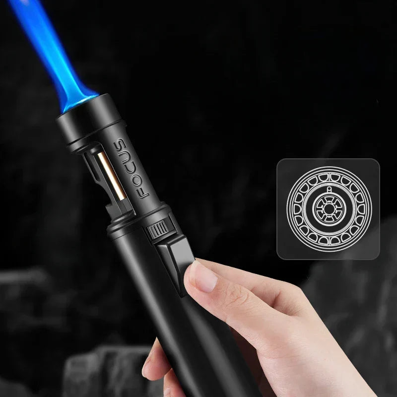 Torch Lighter Windproof Refillable Butane Metal