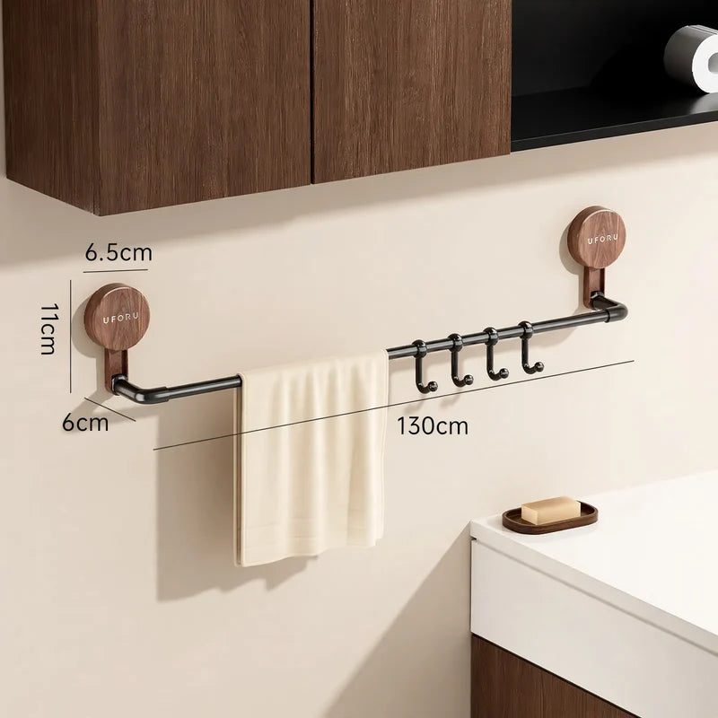 Towel Holder Double-Layer No-Drill Suction Mount