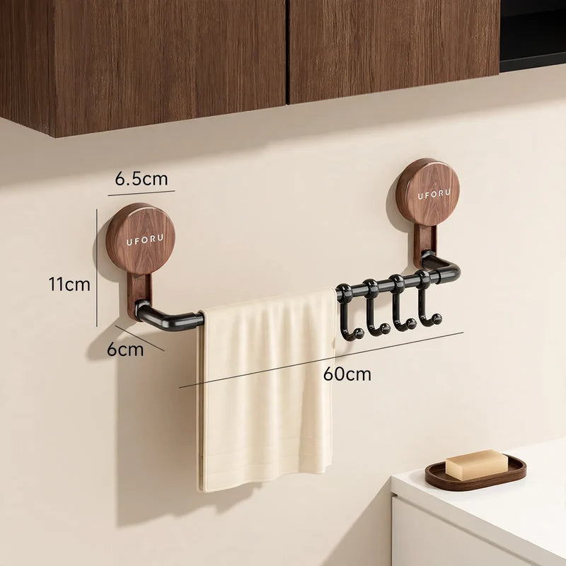 Towel Holder Double-Layer No-Drill Suction Mount