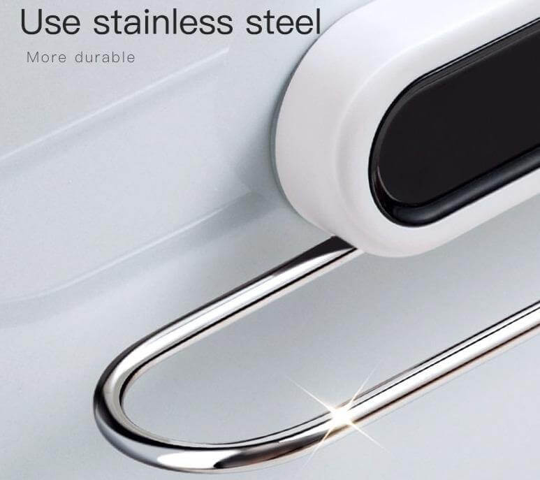 Towel Rack Wall-Mounted Foldable Space-Saving One Bar