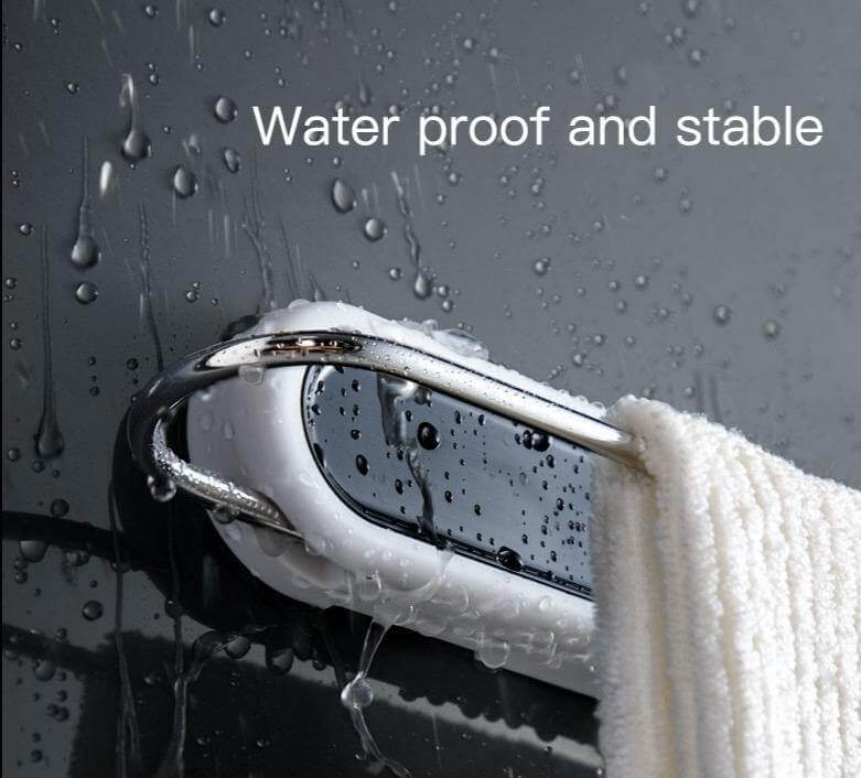 Towel Rack Wall-Mounted Foldable Space-Saving One Bar