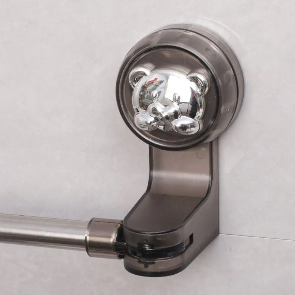 Towel Storage Rack Adjustable Suction Mount Rust-Resistant