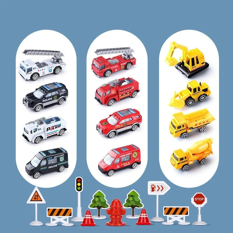 Toy Airplane Playset Light-Up Engines Sound Effects