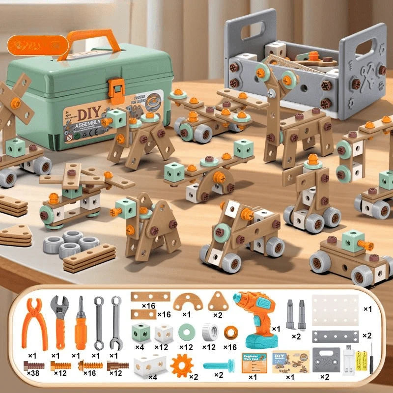 Toy Tool Set Pretend Play Building Kit