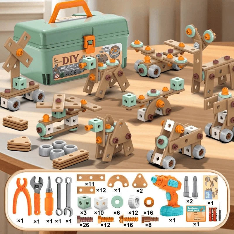 Toy Tool Set Pretend Play Building Kit