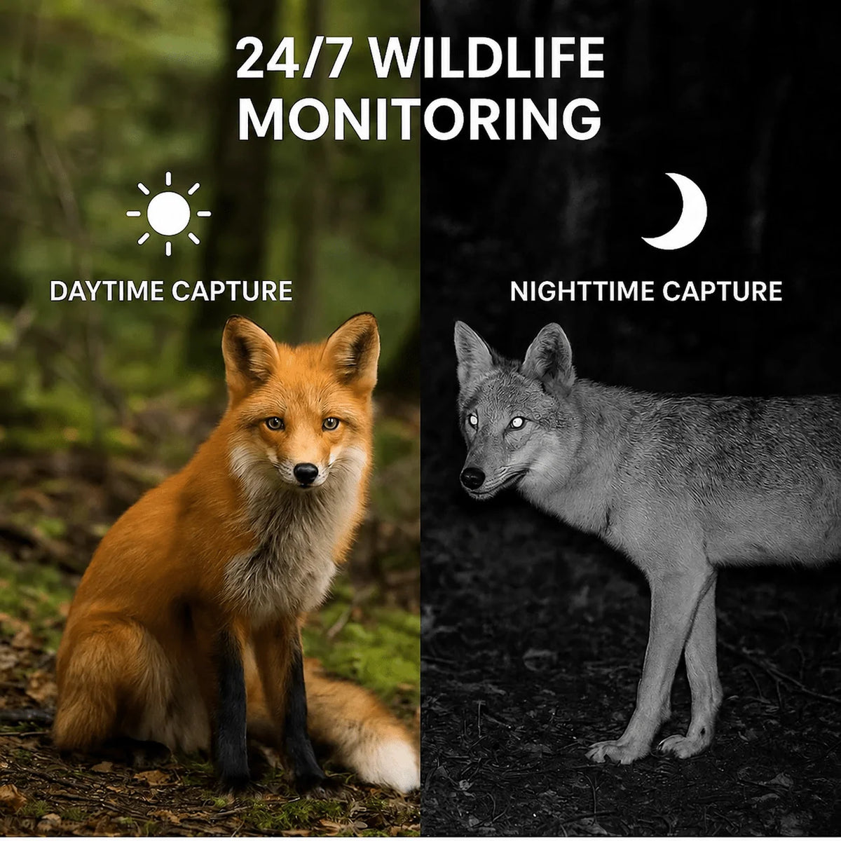 Trail Camera 16MP 1080p Infrared Night Vision Fast Trigger