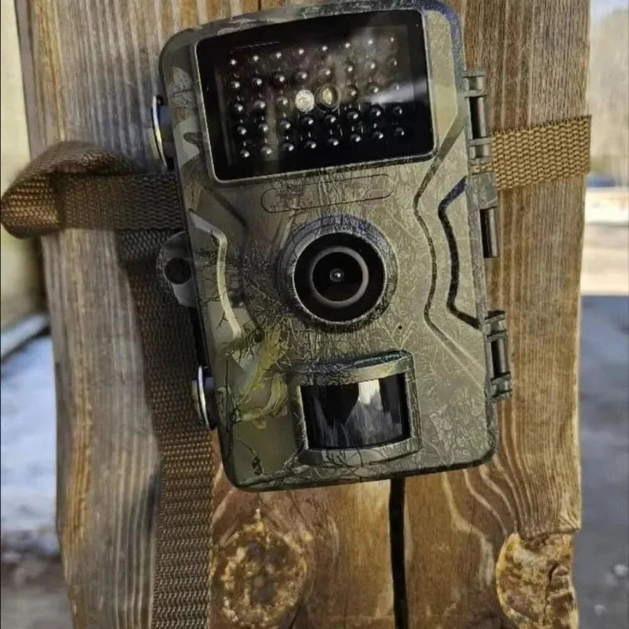 Trail Camera Motion-Activated 1080P Video No-Glow Night Vision