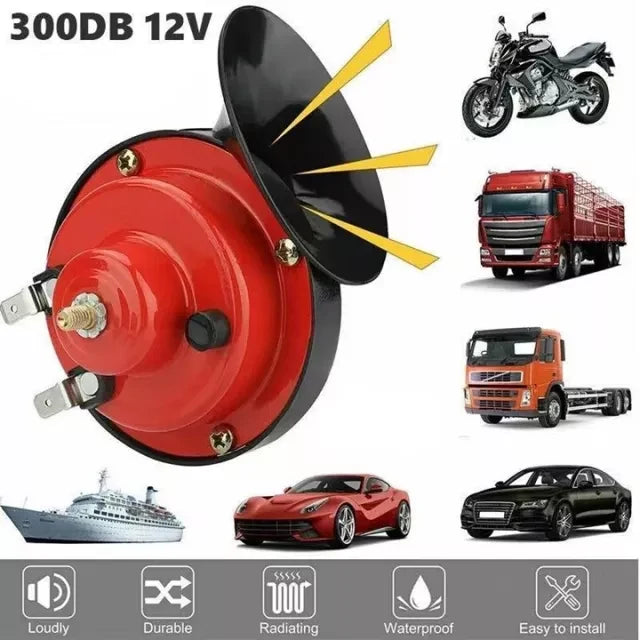 Train Horn Loud Weather-Resistant 12–24V