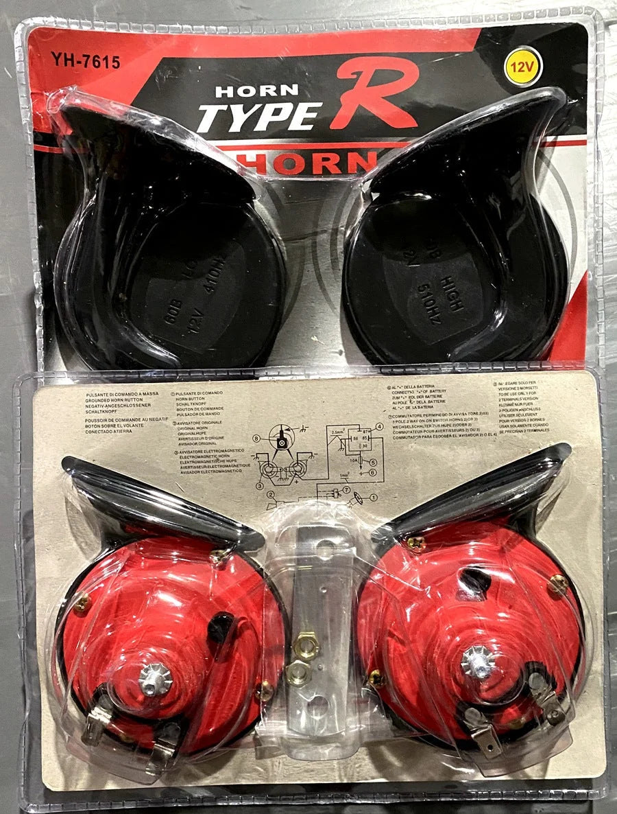 Train Horn Loud Weather-Resistant 12–24V