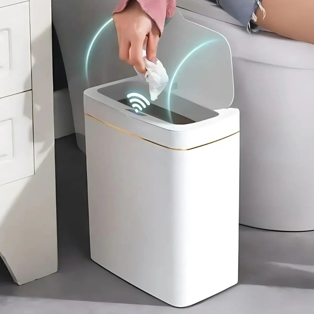 Trash Can Touch-Free Motion Sensor Automatic Bag Replacement