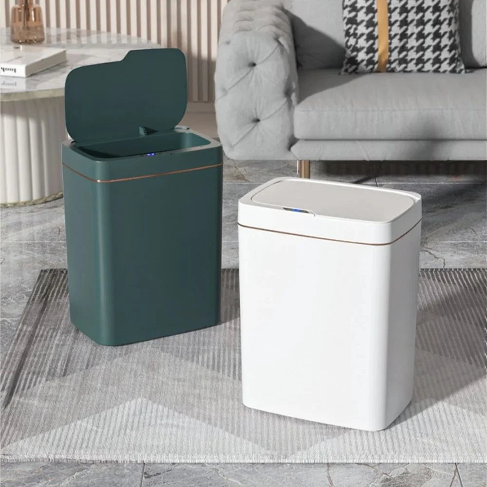 Trash Can Touch-Free Motion Sensor Automatic Bag Replacement