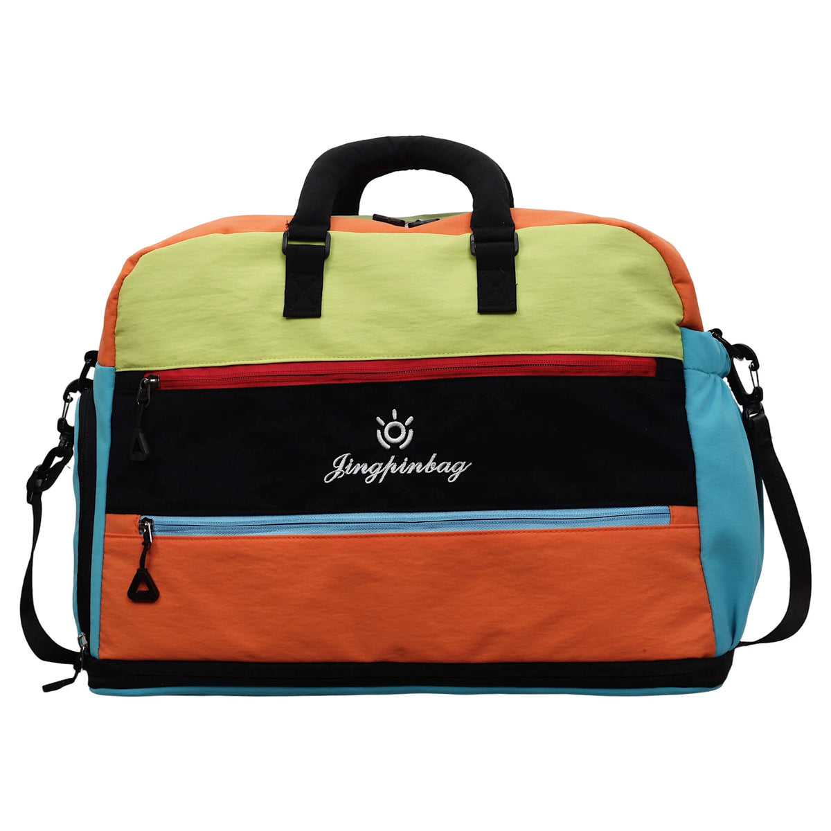 Travel Bag Multi-Pocket Durable Fabric Adjustable Strap