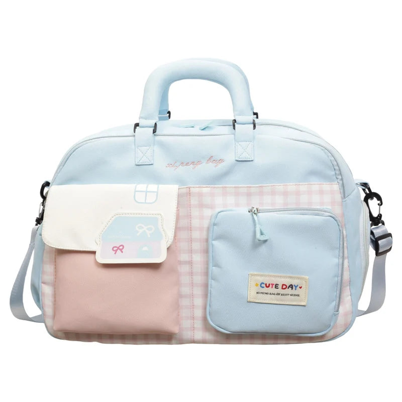Travel Bag Multiple Pockets Padded Handles & Adjustable Strap
