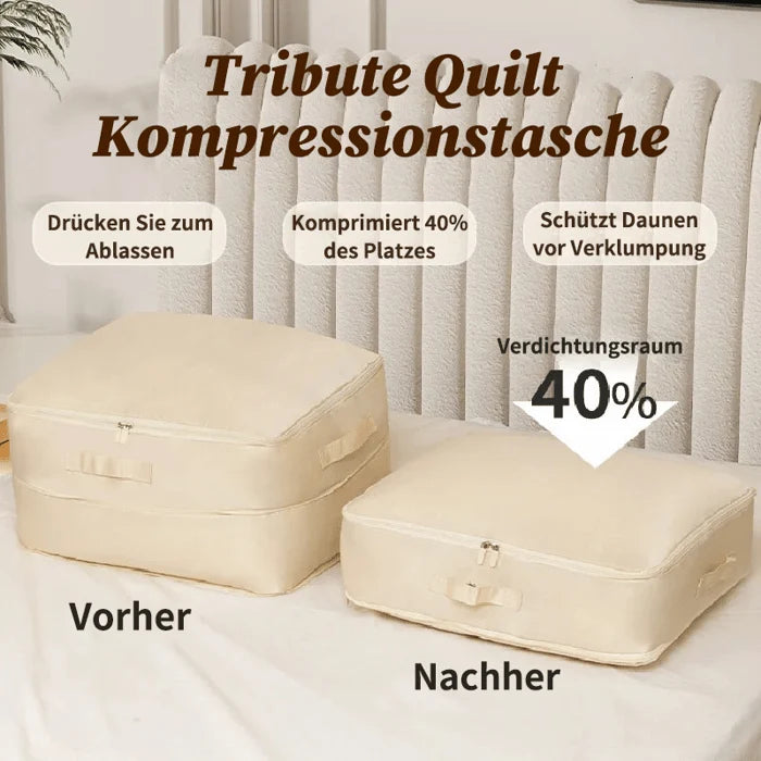 Travel Compression Organizer Dual-Zip Saves 40% Space