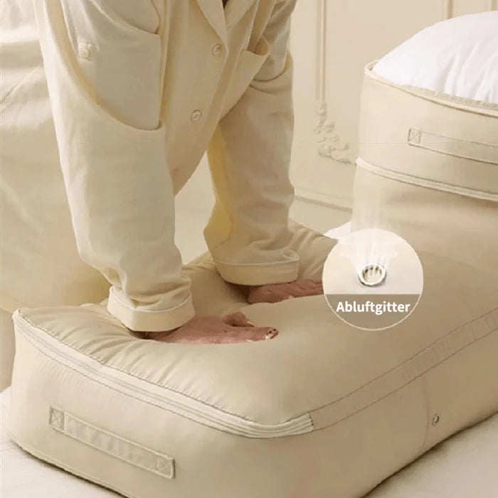 Travel Compression Organizer Dual-Zip Saves 40% Space