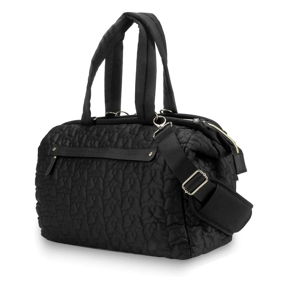 Travel Duffel Bag Quilted Spacious Adjustable Shoulder Strap