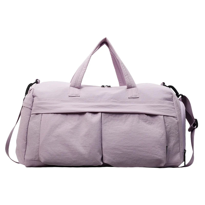 Travel Duffel Bag Spacious Lightweight Multiple Pockets