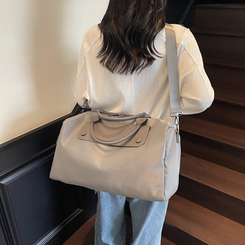 Travel Duffel Bag Weather-Resistant Multiple Compartments & Adjustable Strap