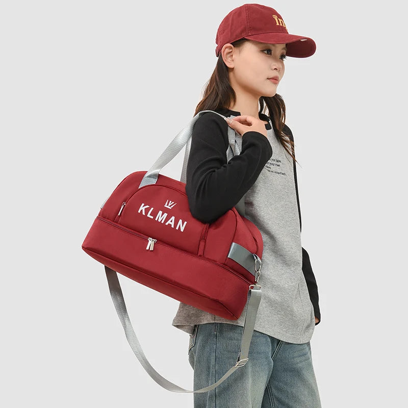 Travel Duffle Bag Compact Lightweight Multiple Pockets